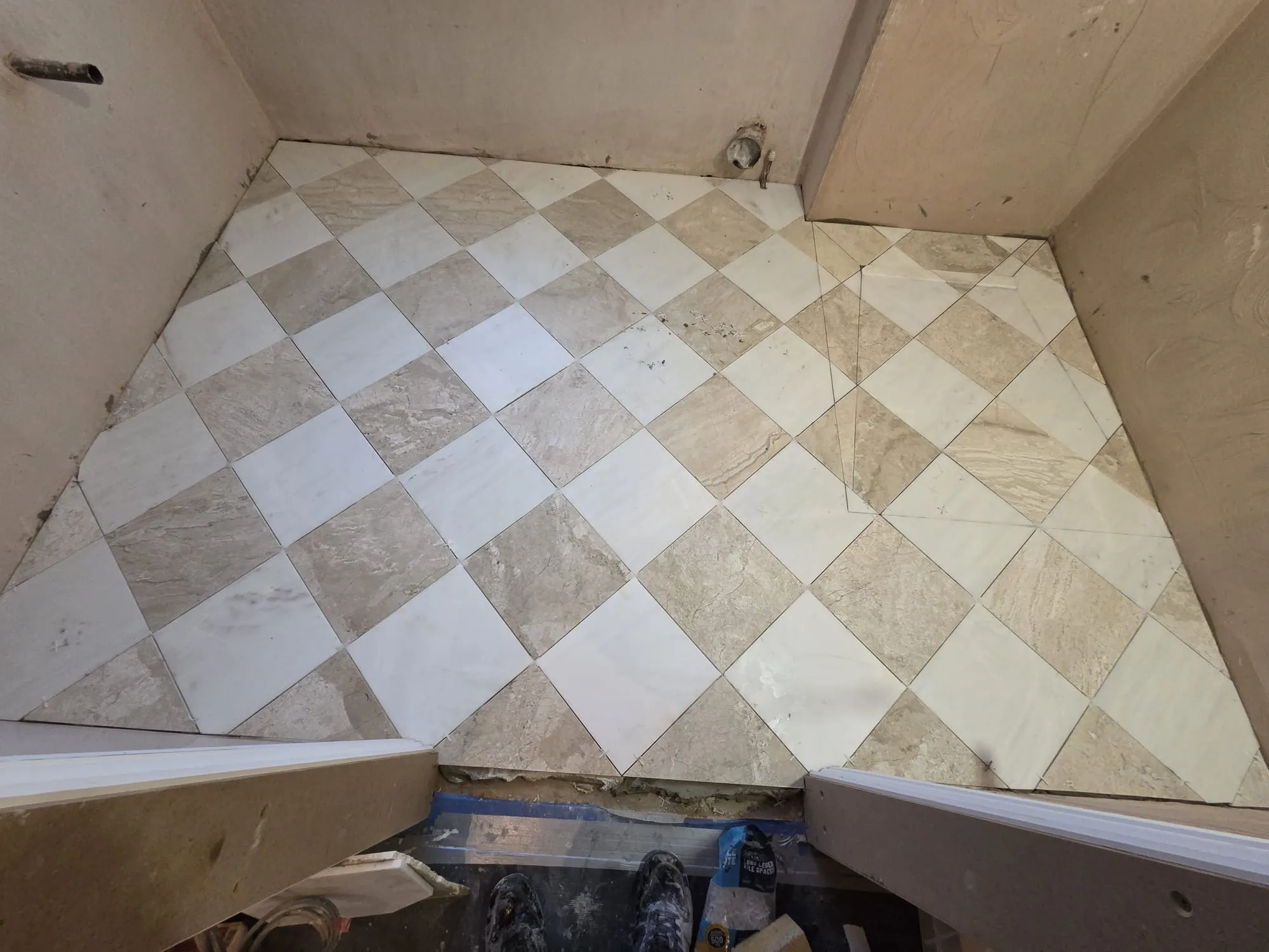 Bathroom Decorative Tile Installation in London — photo 6