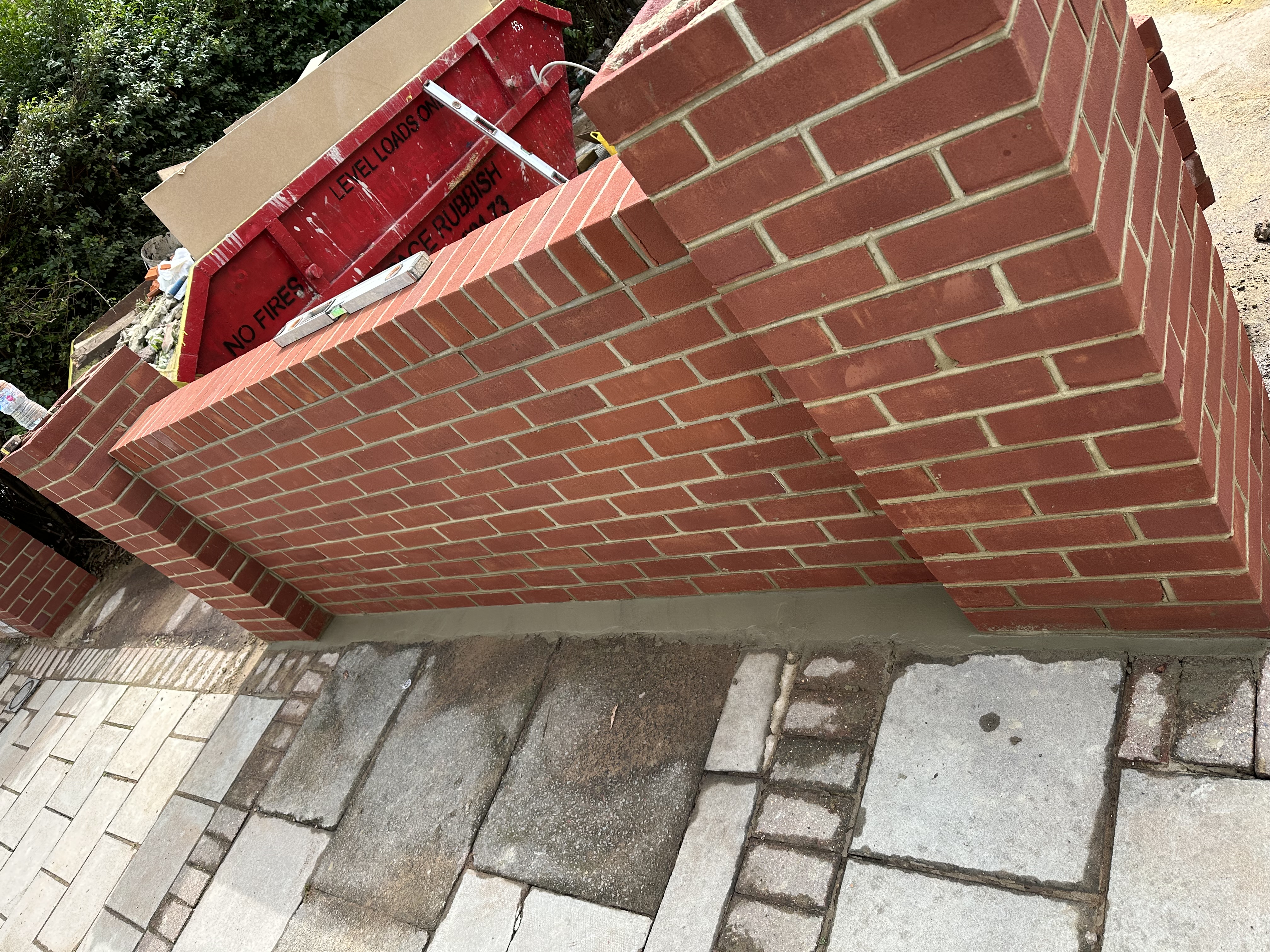 Brick Boundary Walls – Front & Rear Garden in London — photo 2