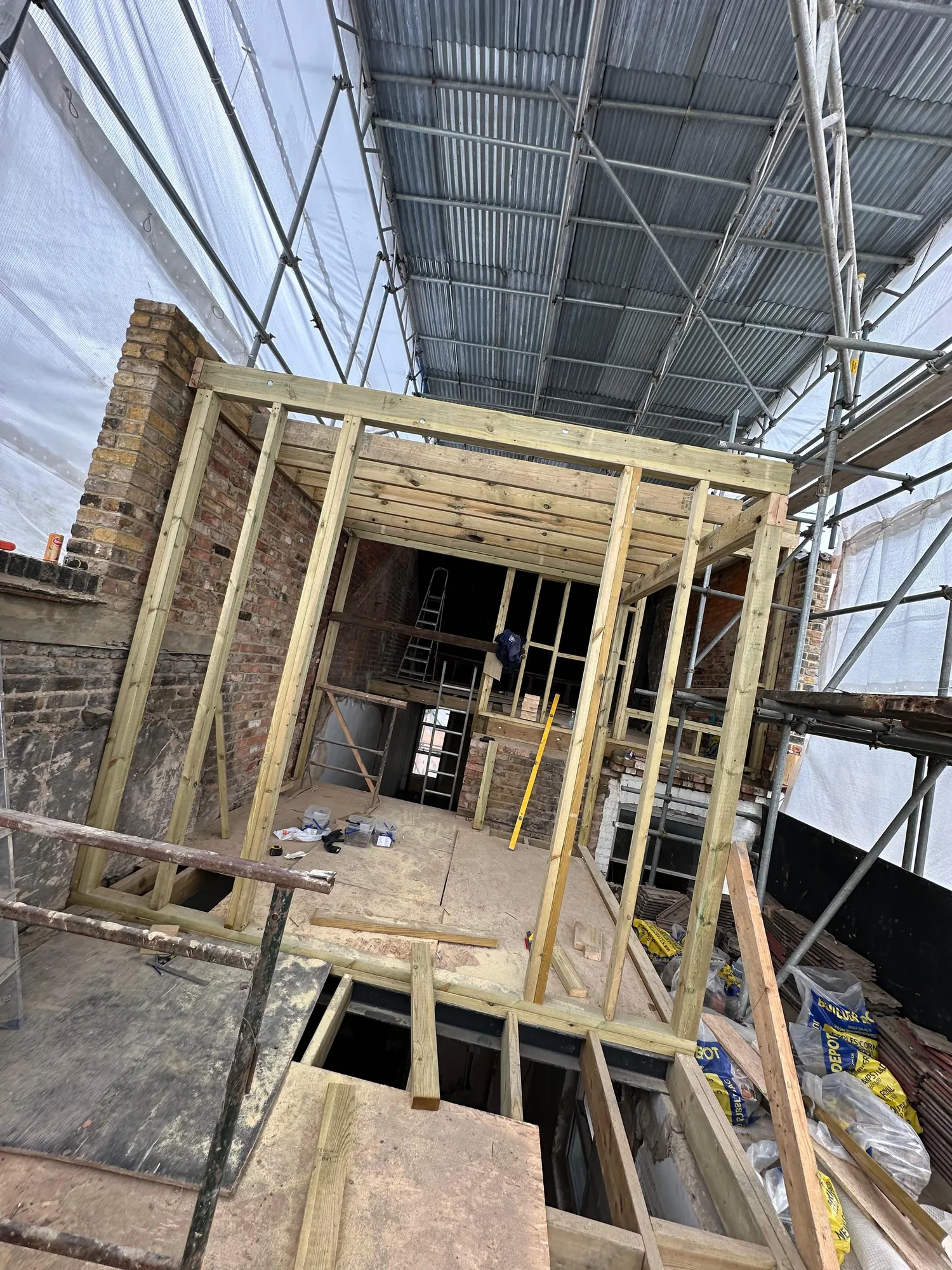 Double Loft Terrace with Extension Below — photo 7