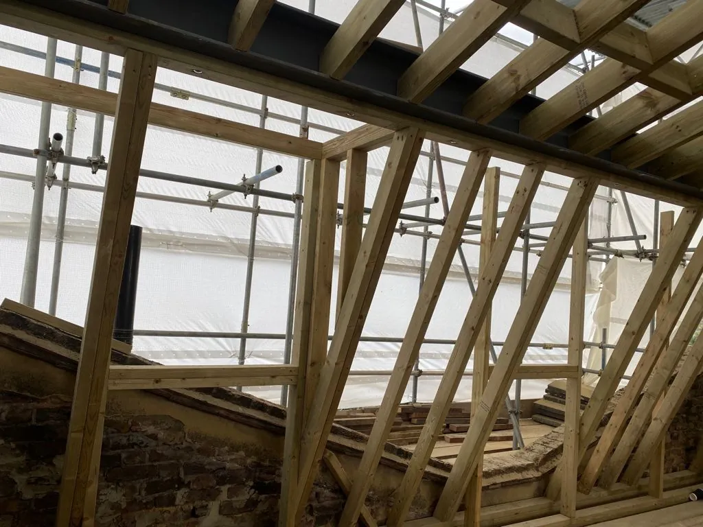 Loft Conversion – Roof Structure & Steel Beam Installation in Hackney E8