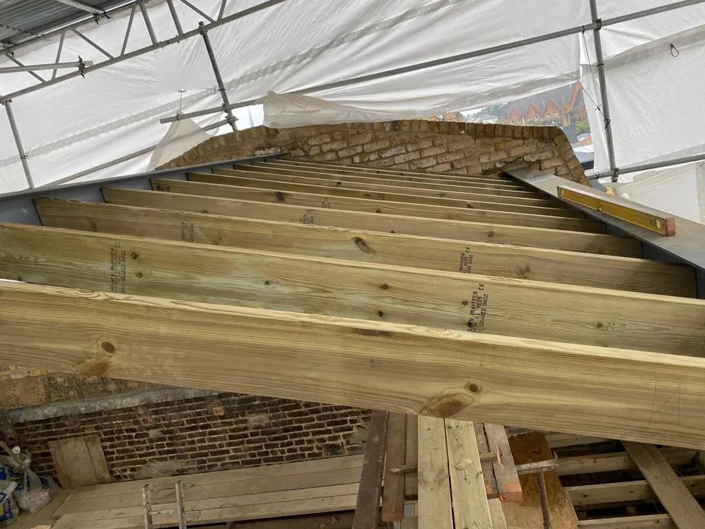 Loft Conversion – Roof Structure & Steel Beam Installation in Hackney E8 — photo 8
