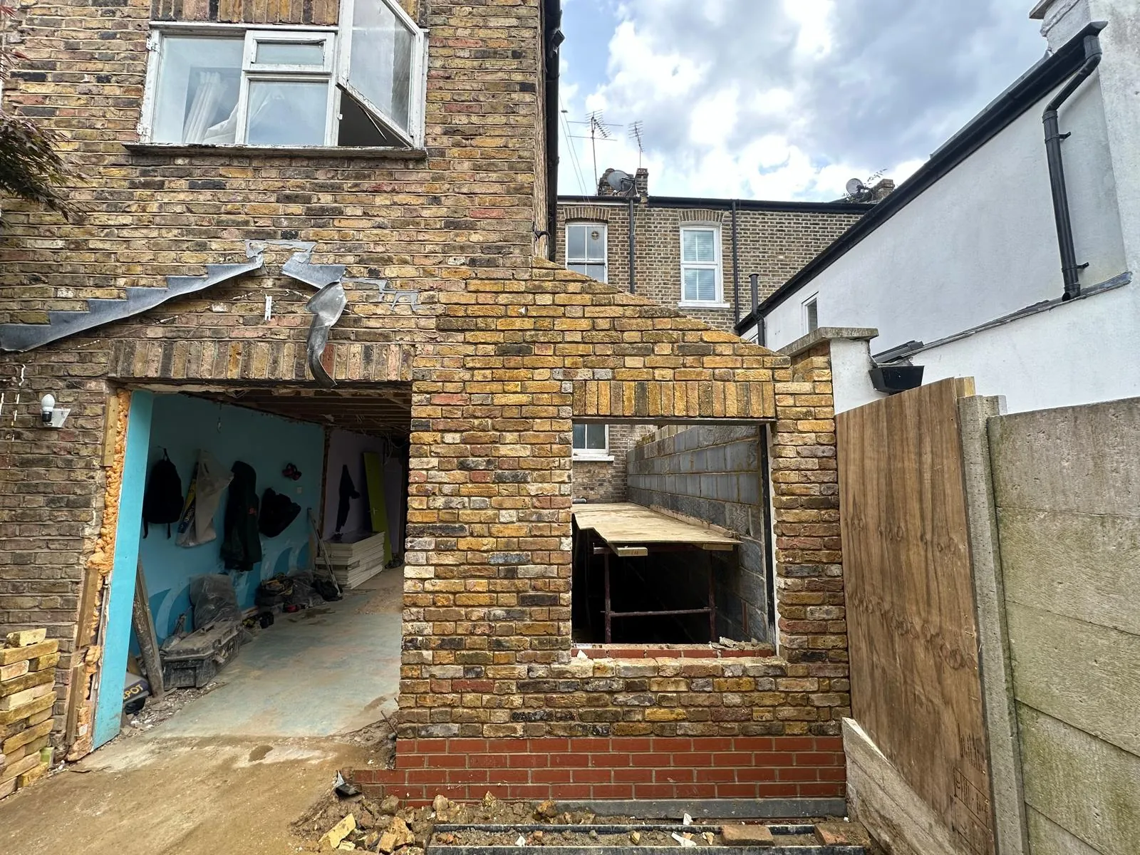 Rear Extension Roof Light Frame in Arsenal N5