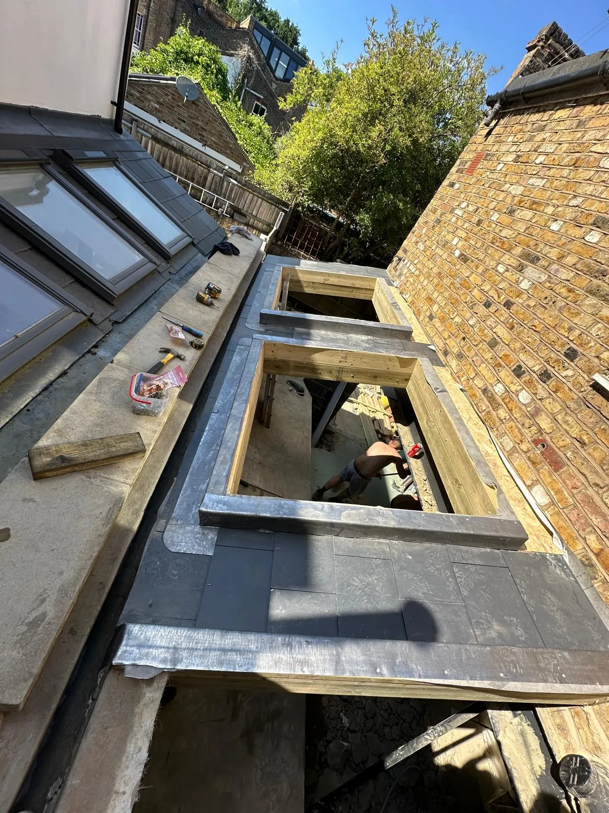 Rear Extension Roof Light Frame in Arsenal N5 — photo 9
