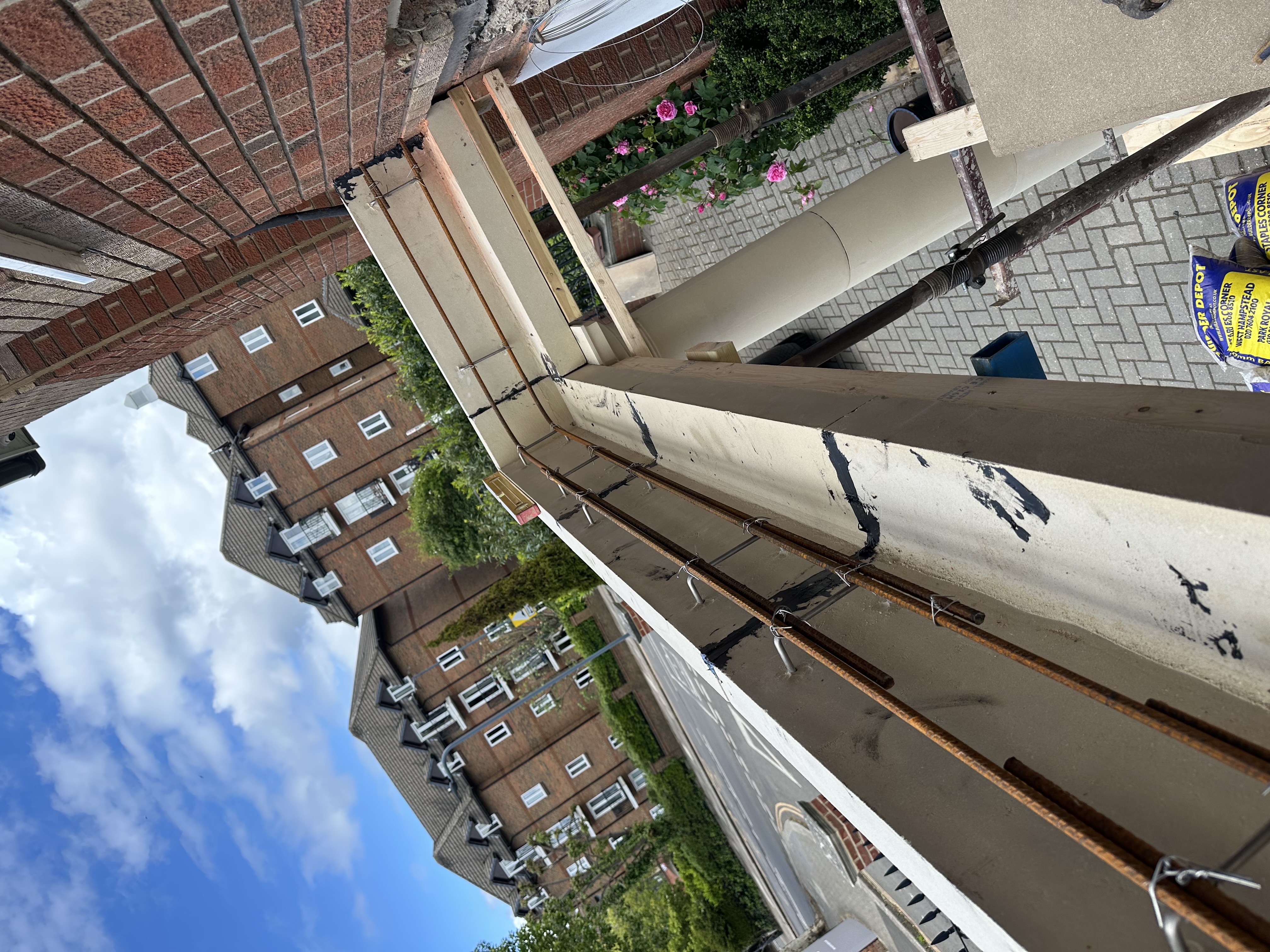 Stone Portico & Entrance Installation in Brondesbury NW6 — photo 5