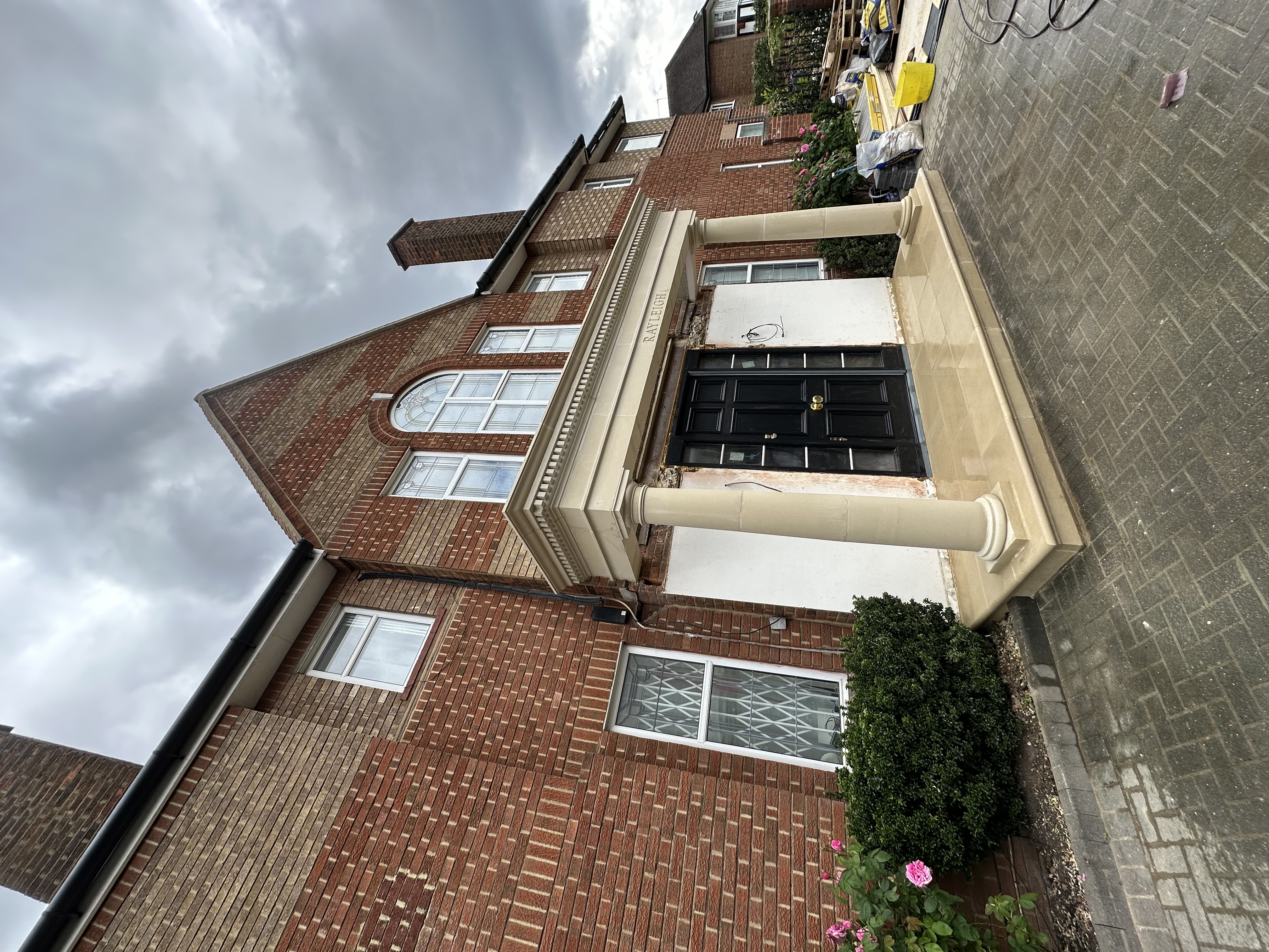 Stone Portico & Entrance Installation in Brondesbury NW6 — photo 7