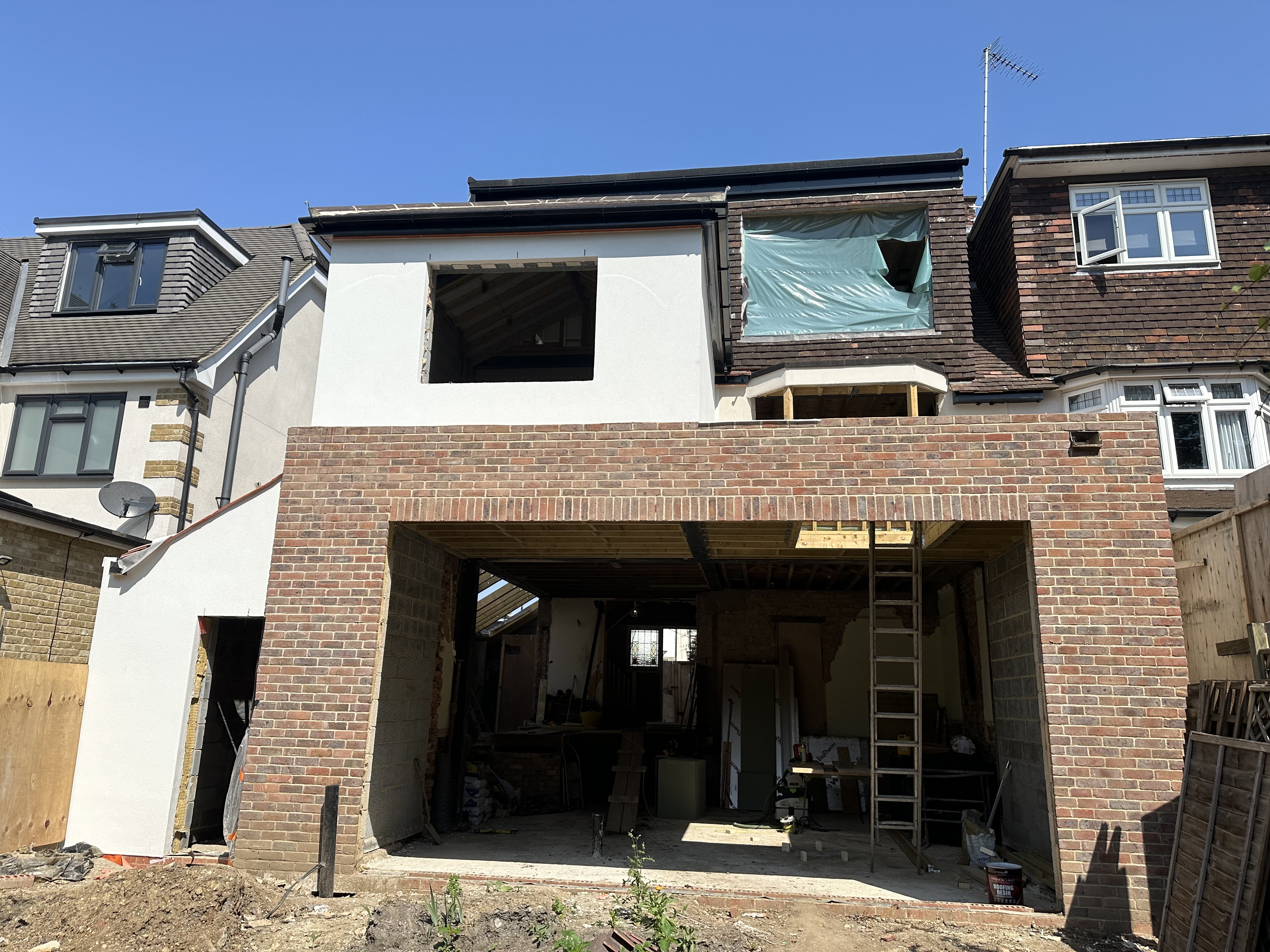 Two-Storey Side & Rear Extension with Loft Conversion in Finchley Central N3